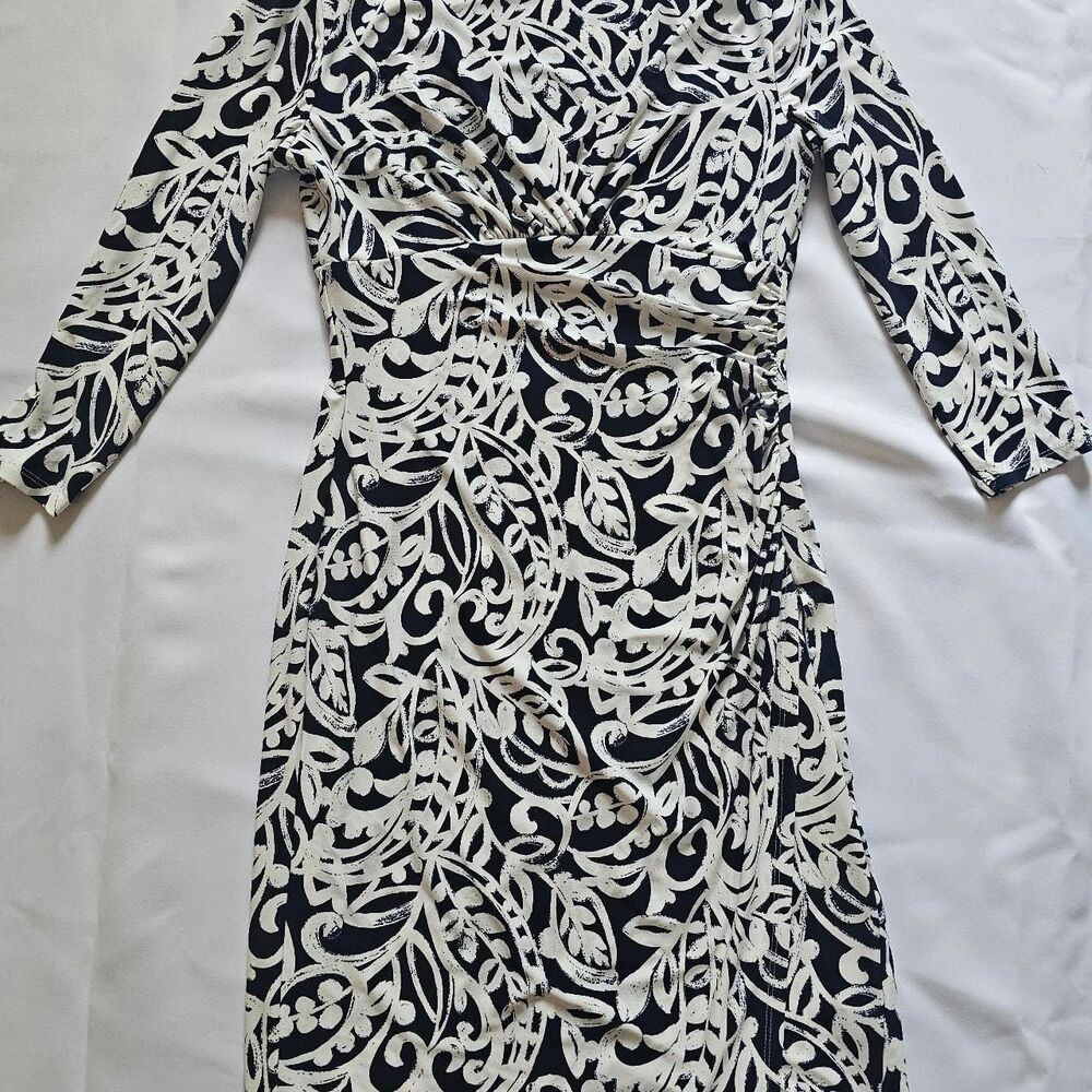 Lauren Ralph Lauren Women's Ruched Dress Size 6